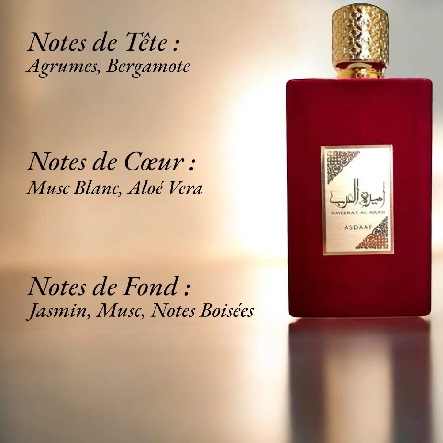 Ameerat Al Arab Echantillon 2 ML - YOUBAÏ BAÏYOU Parfums de Dubaï