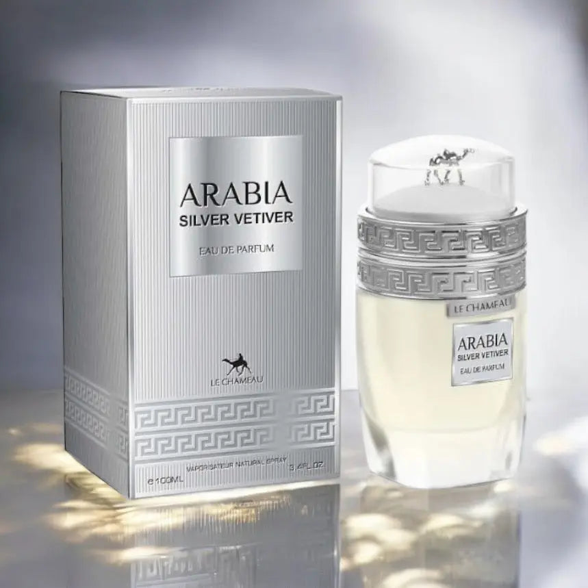 Arabia Silver Vétiver Echantillon 2 ML - YOUBAÏ BAÏYOU Parfums de Dubaï
