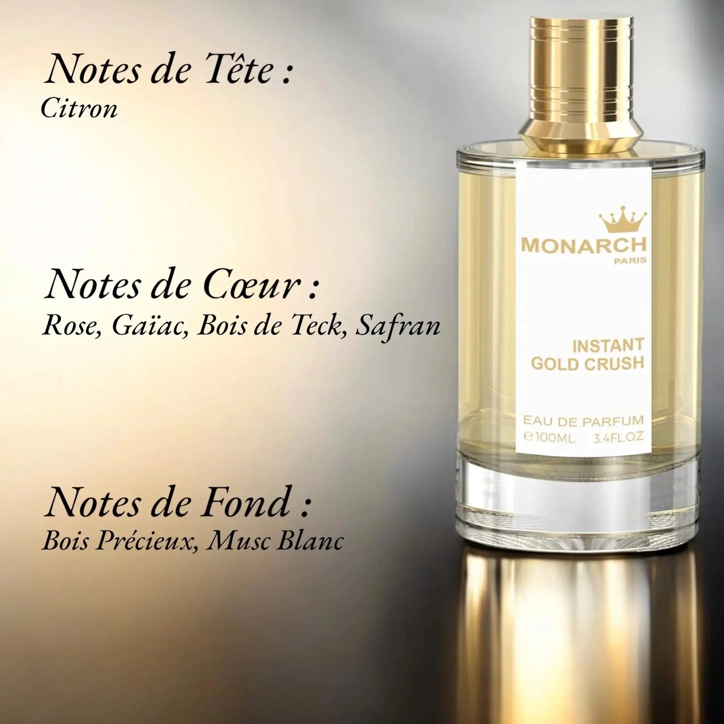 Monarch Paris Instant Gold Crush Echantillon 2 ML - YOUBAÏ BAÏYOU Parfums de Dubaï