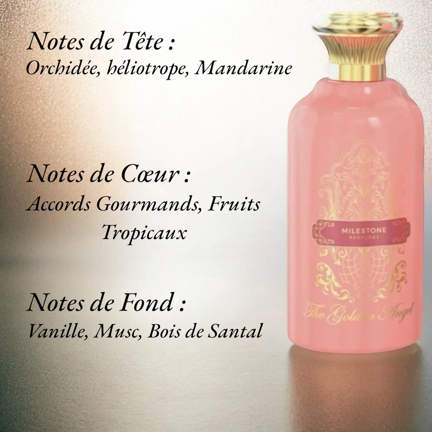 The Golden Angel Eau de Parfum Dubaï Milestone Echantillon 2 ml - YOUBAÏ BAÏYOU