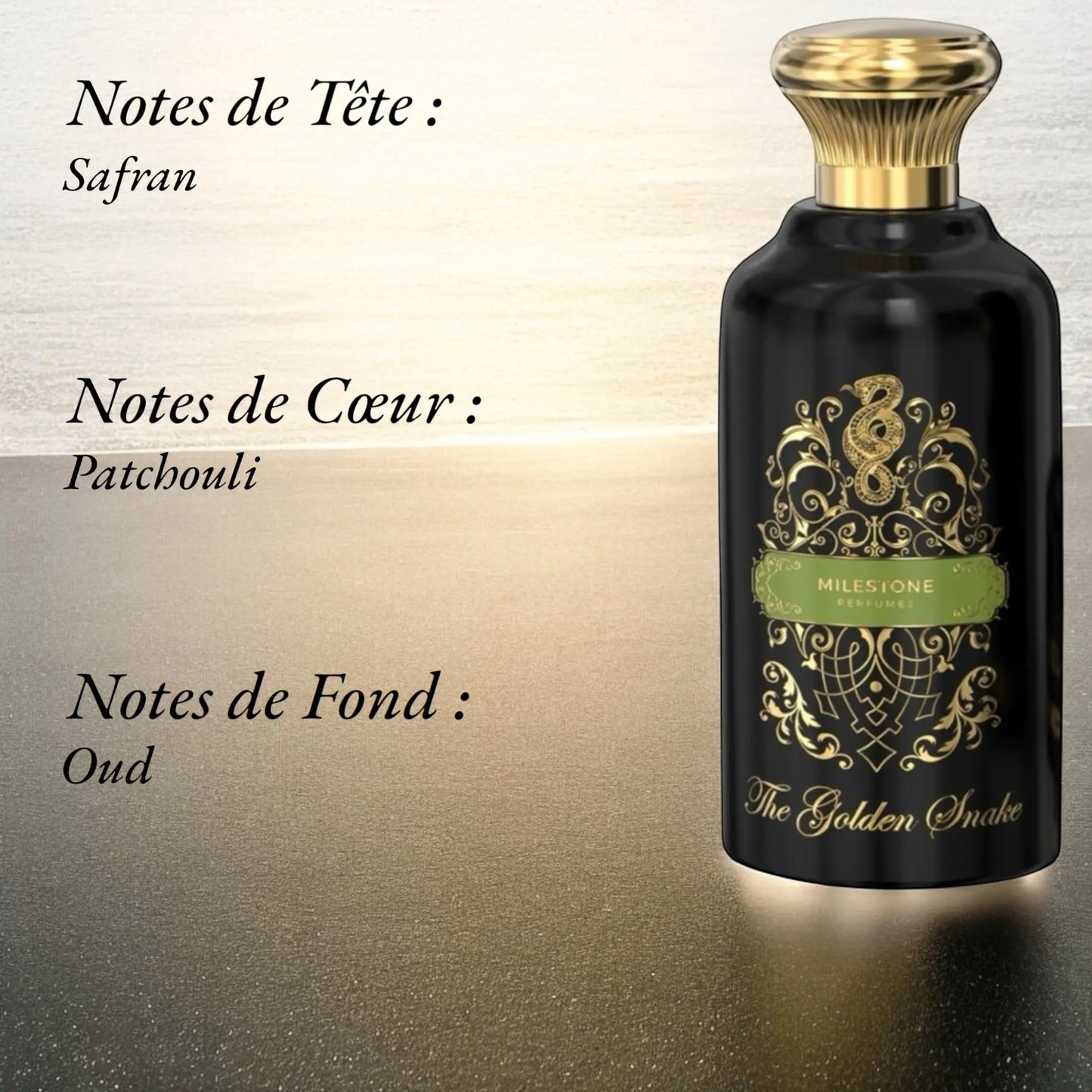 The Golden Snake Eau de Parfum Dubaï Milestone Echantillon 2 ml - YOUBAÏ BAÏYOU