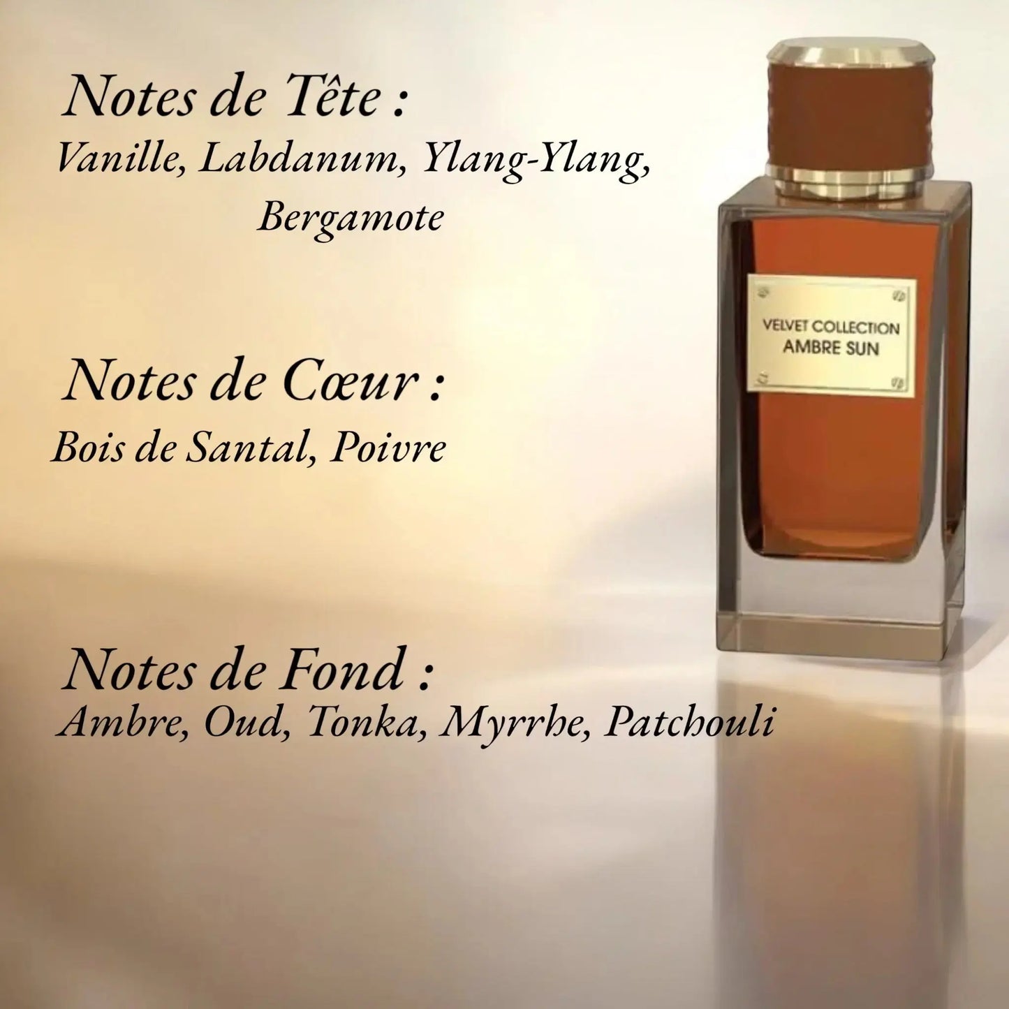 Velvet collection Ambre Sun Eau de Parfum Dubaï Milestone 100 ml Youbaï Baïyou - YOUBAÏ BAÏYOU Parfums de Dubaï