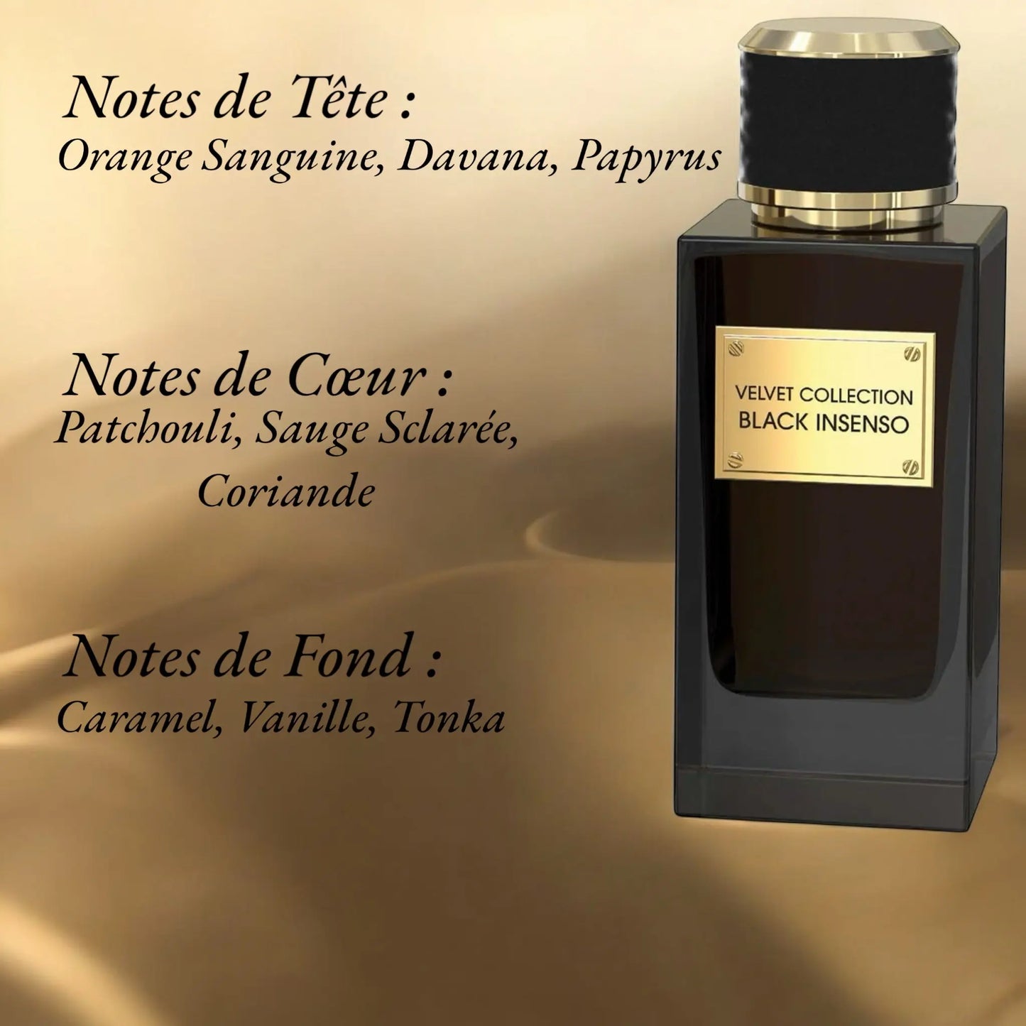 Velvet collection Black Insenso Eau de Parfum Dubaï Milestone Echantillon 2 ml - YOUBAÏ BAÏYOU