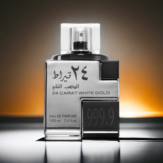 24 Carat White Gold Eau de Parfum Dubaï Lattafa 100 ml Youbaï Baïyou