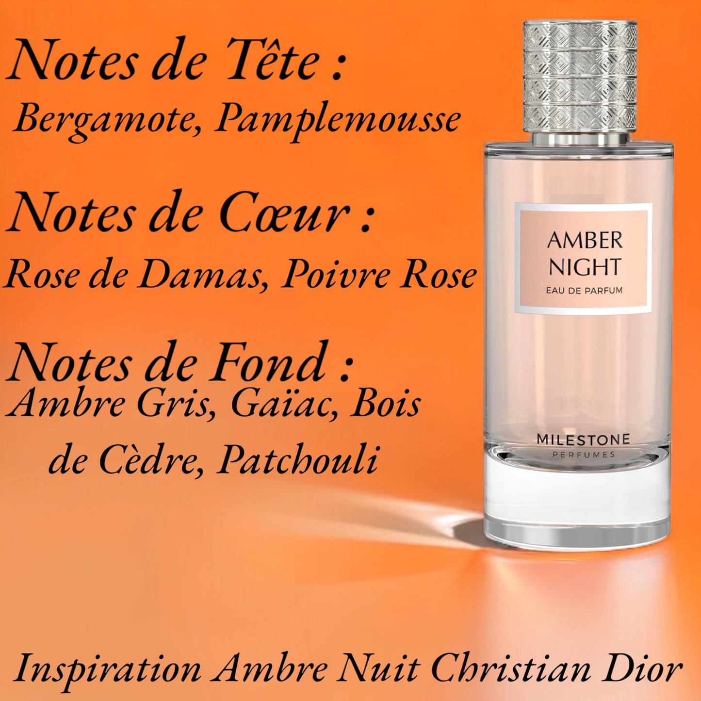 Amber Night Eau de Parfum Dubaï Milestone 85 ml Youbaï Baïyou