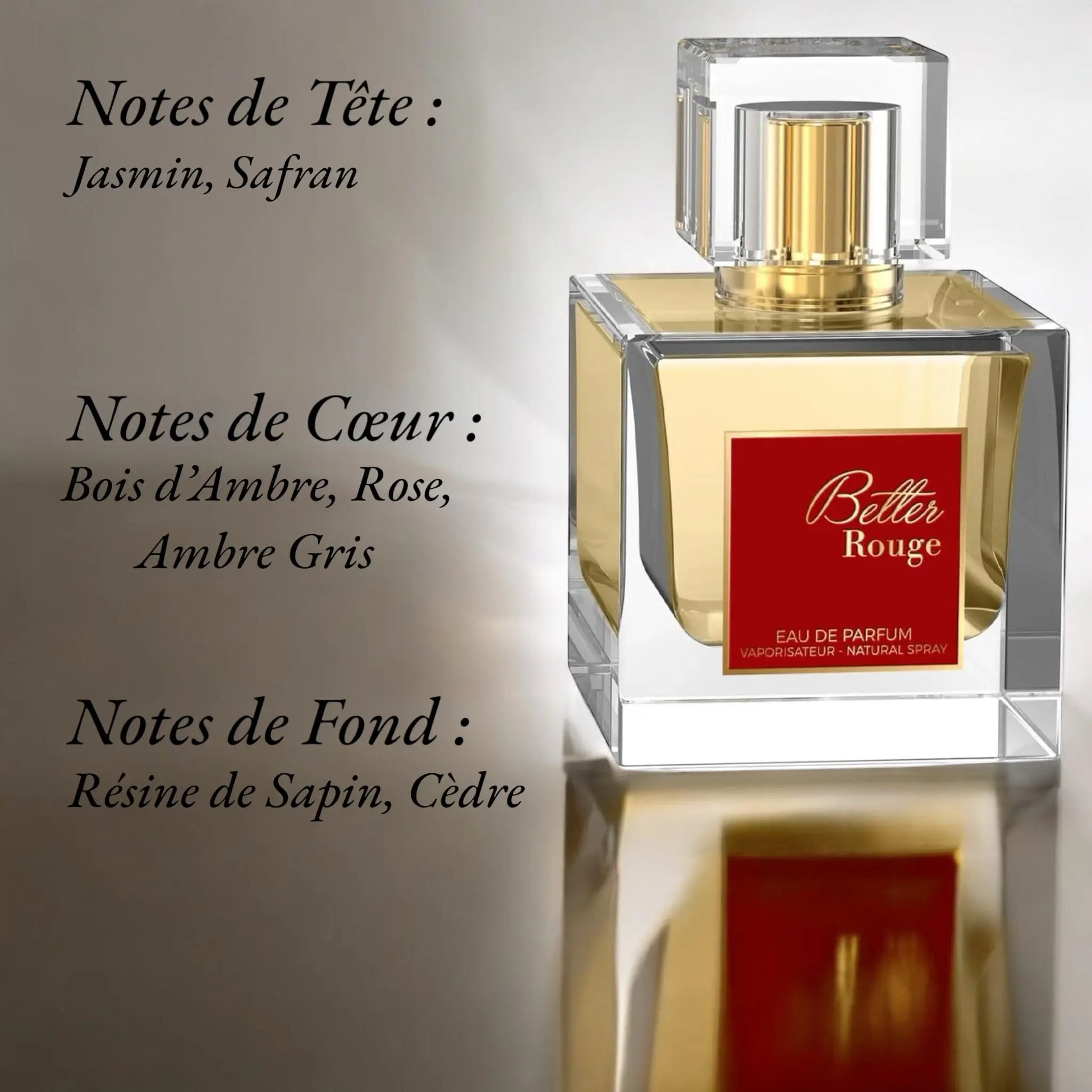 Better Rouge Eau de Parfum Dubaï Milestone Echantillon 2 ml - YOUBAÏ BAÏYOU