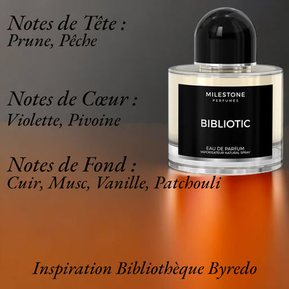 Bibliotic eau de parfum Dubaï Milestone 100ml Youbaï Baïyou