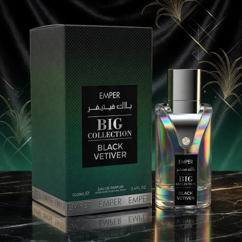 Big Collection Black Vetiver – Eau de Parfum 100 ml | Emper