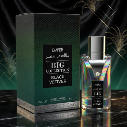 Big Collection Black Vetiver – Eau de Parfum 100 ml | Emper