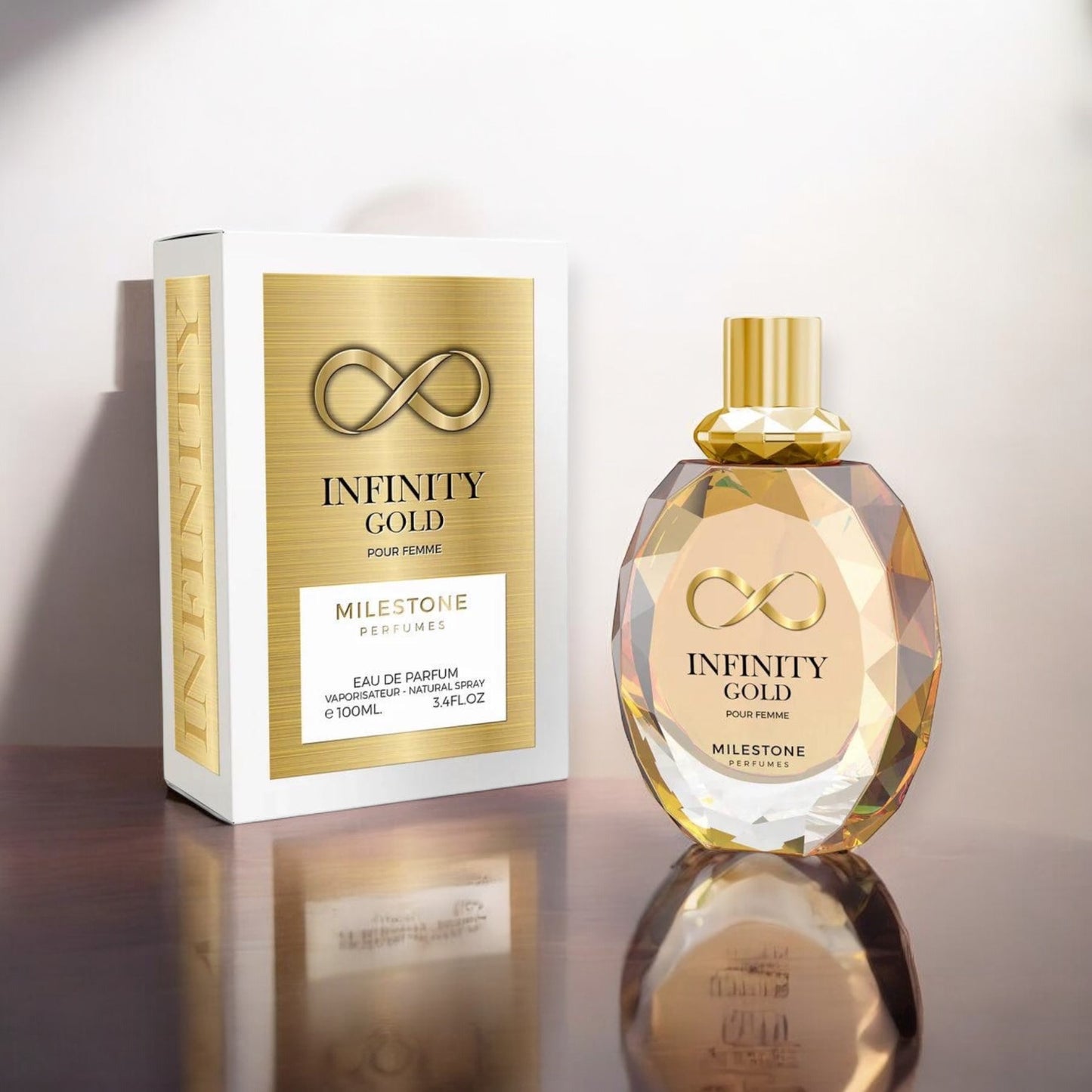 Infinity Gold – Eau de Parfum 100 ml | Milestone