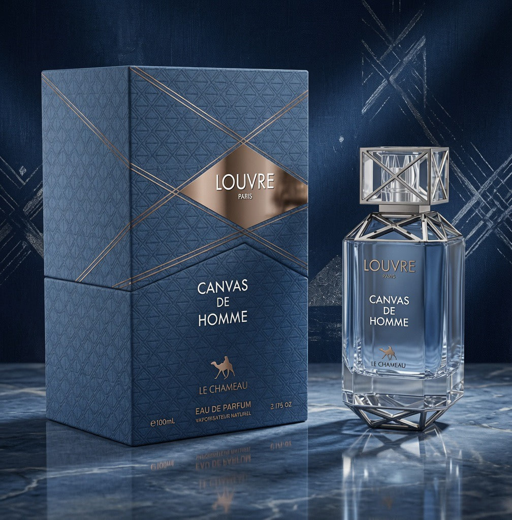 Louvre Canvas de Homme – Eau de Parfum 100 ml | Le Chameau