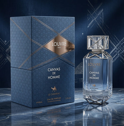 Louvre Canvas de Homme – Eau de Parfum 100 ml | Le Chameau