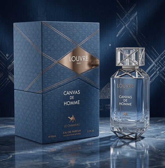 Louvre Canvas de Homme – Eau de Parfum 100 ml | Le Chameau