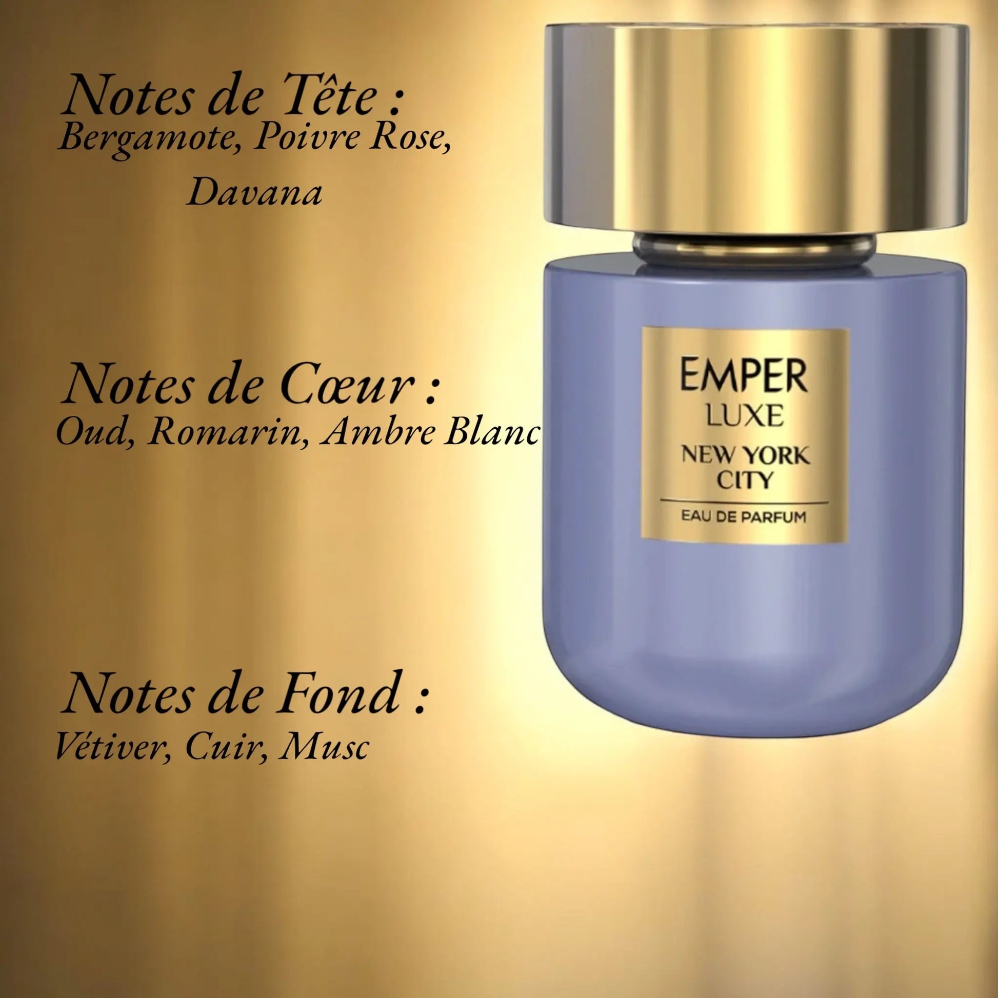 Luxe New York City Echantillon 2 ml - YOUBAÏ BAÏYOU