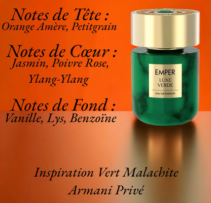 Luxe Verde Eau de Parfum Dubaï Emper 100 ml Youbaï Baïyou