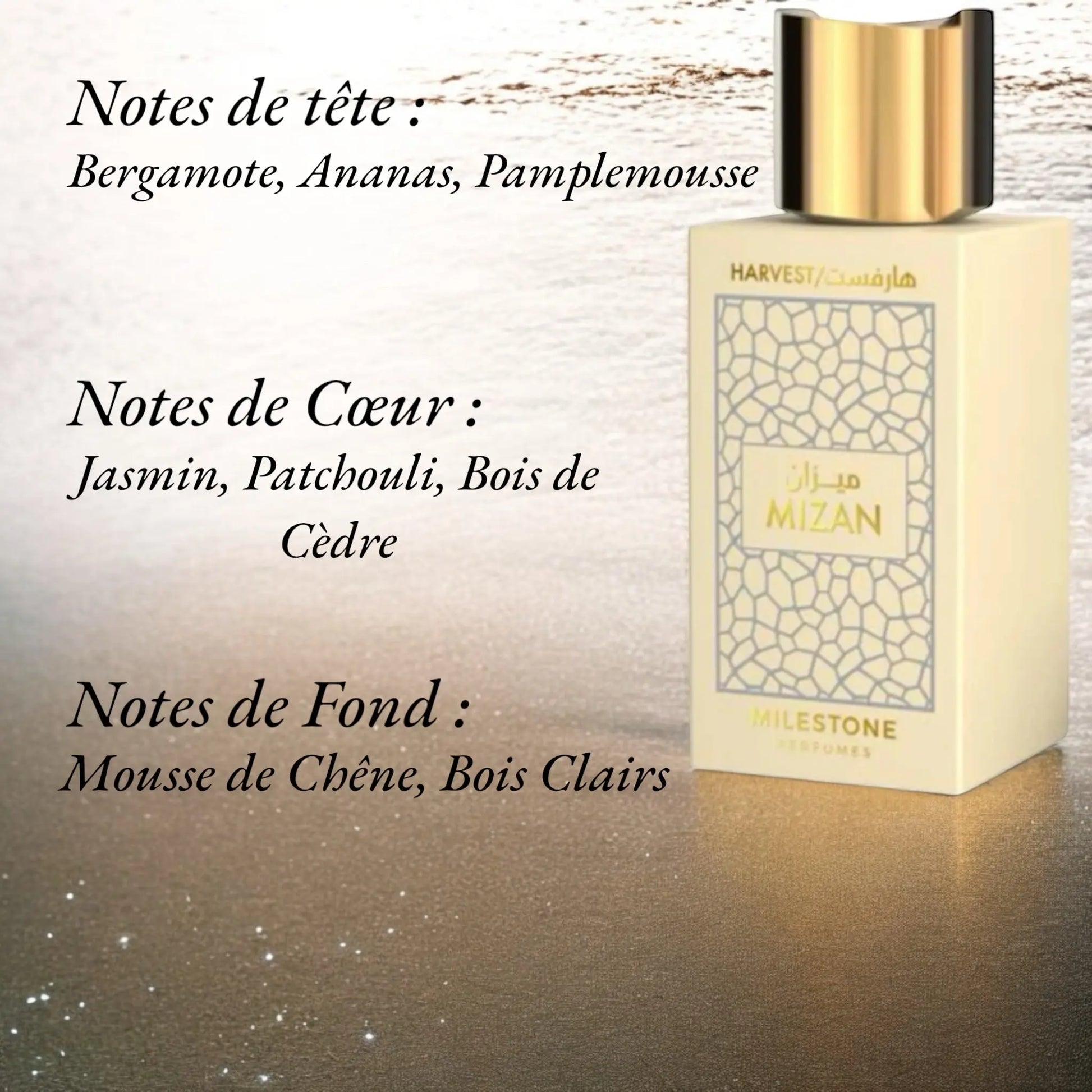 Mizan Harvest Eau de Parfum Milestone Echantillon 2 Ml - YOUBAÏ BAÏYOU