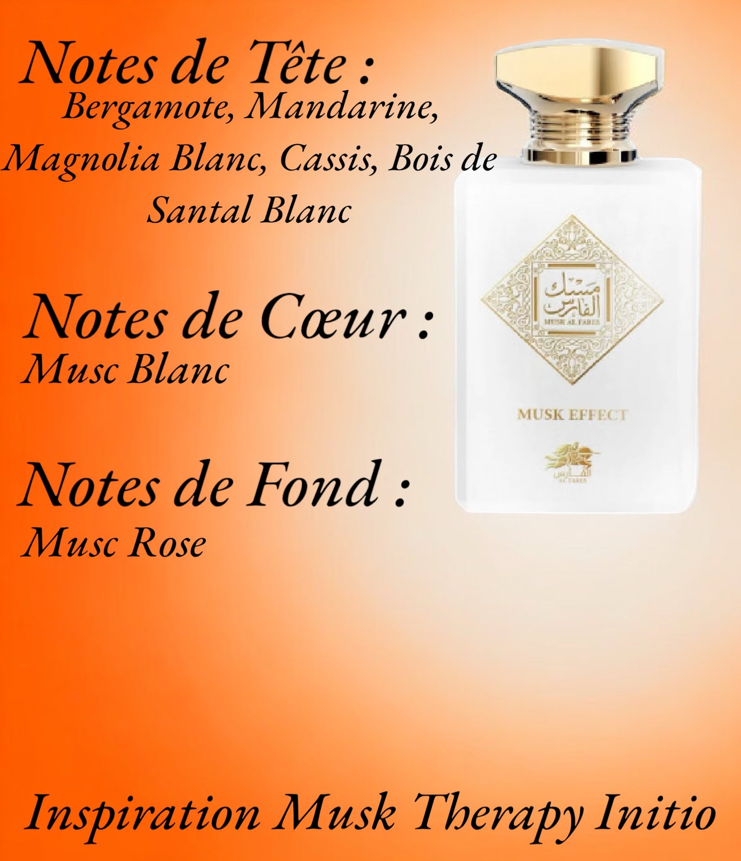 Musk Al Fares Musc Effect Eau de Parfum Dubaï Al Fares 100 ml Youbaï Baïyou