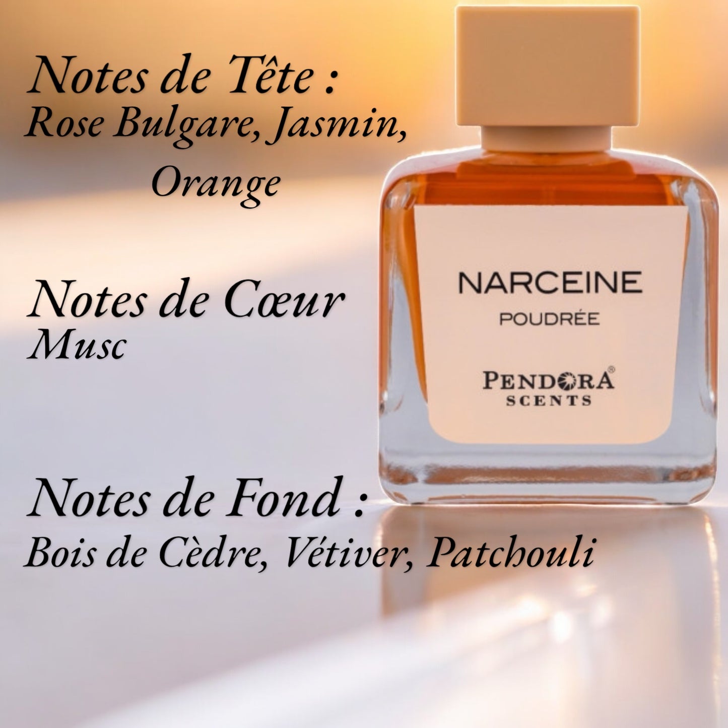 Narceine Poudrée Eau de Parfum Dubai Pendora Scents 100 ml