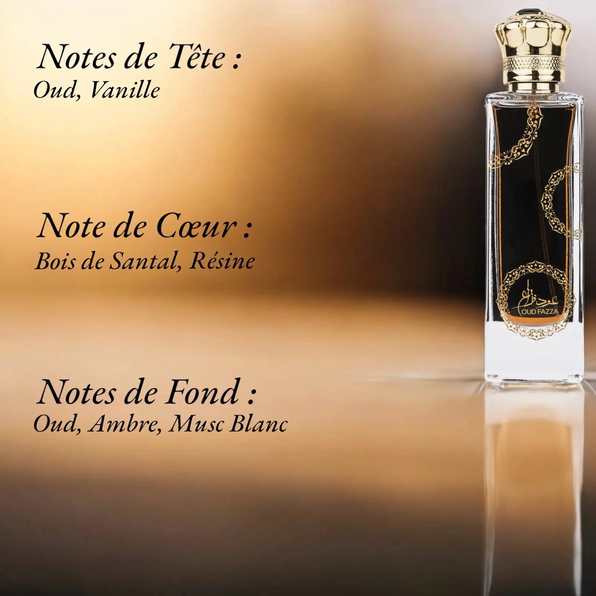 Oud Fazza Eau de Parfum Dubaï Ard Al Zaafaran 100ml Youbaï Baïyou - YOUBAÏ BAÏYOU Parfums de Dubaï