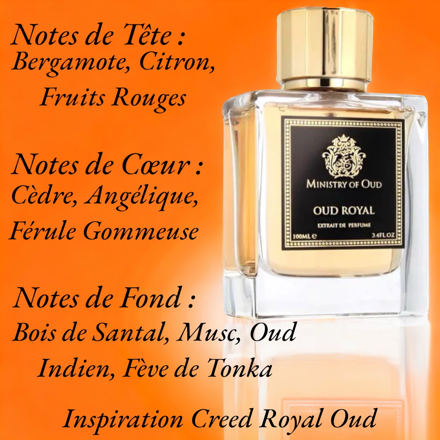 Oud Royal Eau de Parfum Dubaï Ministry of Oud 100 ml Youbaï Baïyou