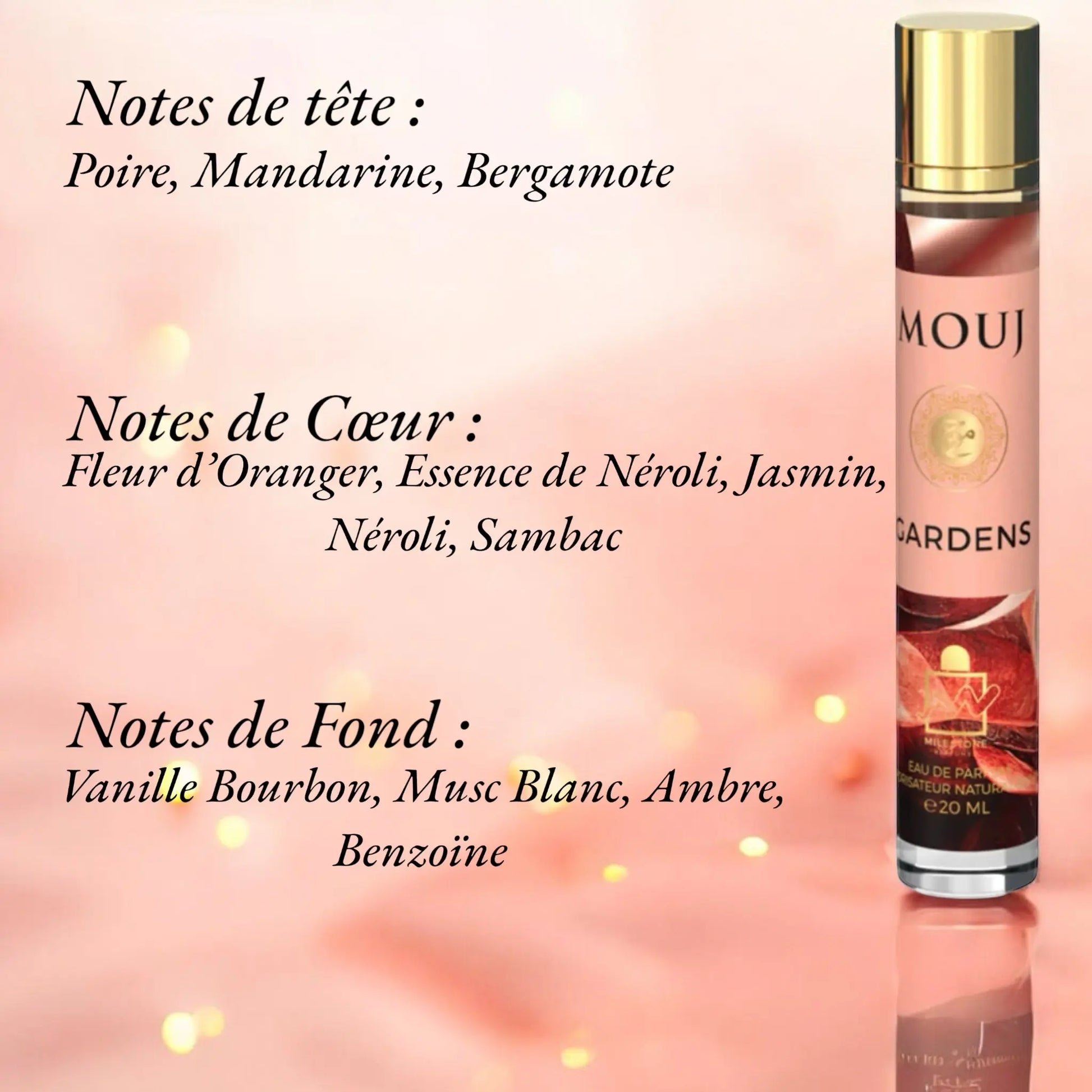 Parfum de Poche Mouj Gardens Eau de Parfum Dubaï Milestone 20 ml - YOUBAÏ BAÏYOU