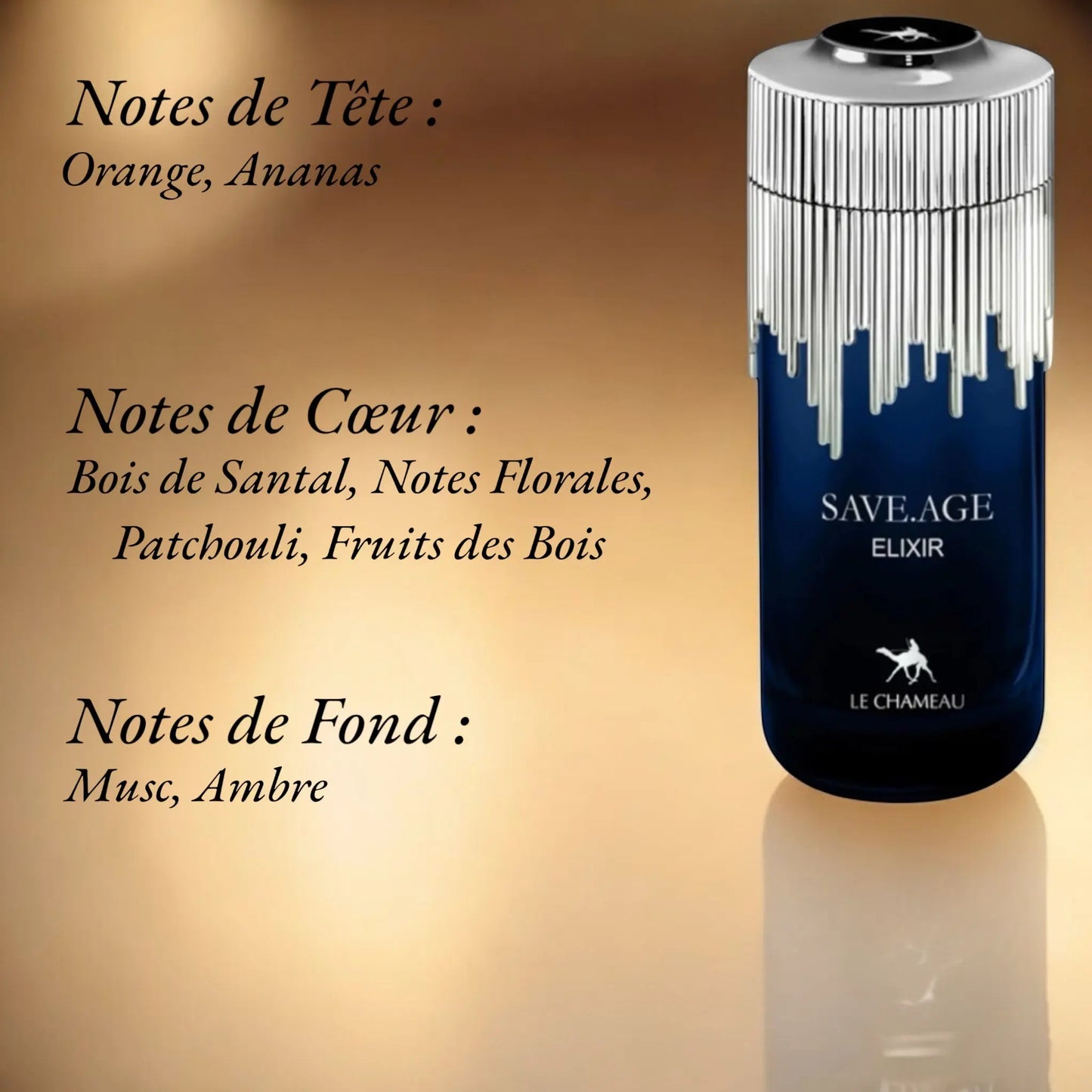 Save.Age Elixir Eau de Parfum Dubai Le Chameau Echantillon 2 ml - YOUBAÏ BAÏYOU