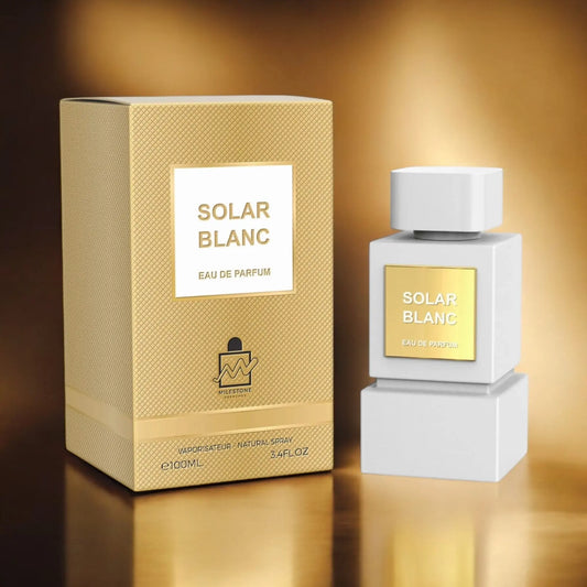 Solar Blanc Eau de Parfum Dubaï Milestone 100 ML - YOUBAÏ BAÏYOU Parfums de Dubaï