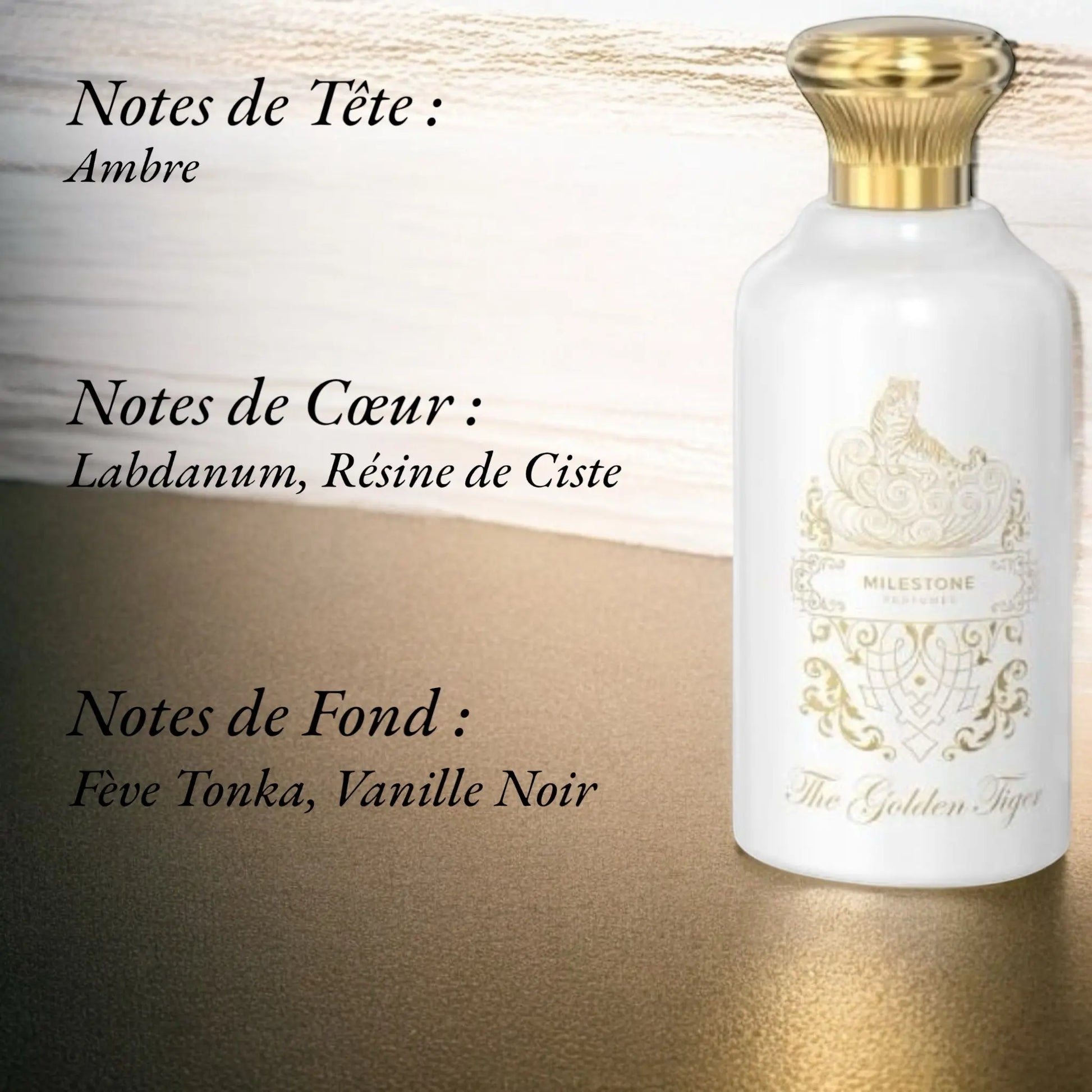 The Golden Tiger Eau de Parfum Dubaï Milestone Echantillon 2 ml - YOUBAÏ BAÏYOU
