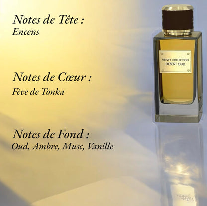 Velvet Collection Desert Oud  Eau de Parfum Dubaï Milestone 100ml Youbaï Baïyou - YOUBAÏ BAÏYOU Parfums de Dubaï